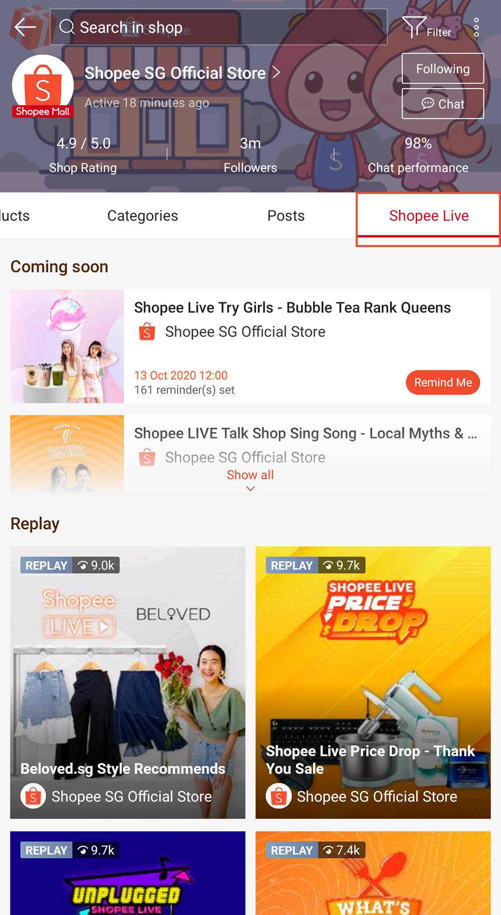 什么是Shopee LIVE？官方为您解答