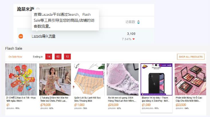 Lazada 流量来源探究